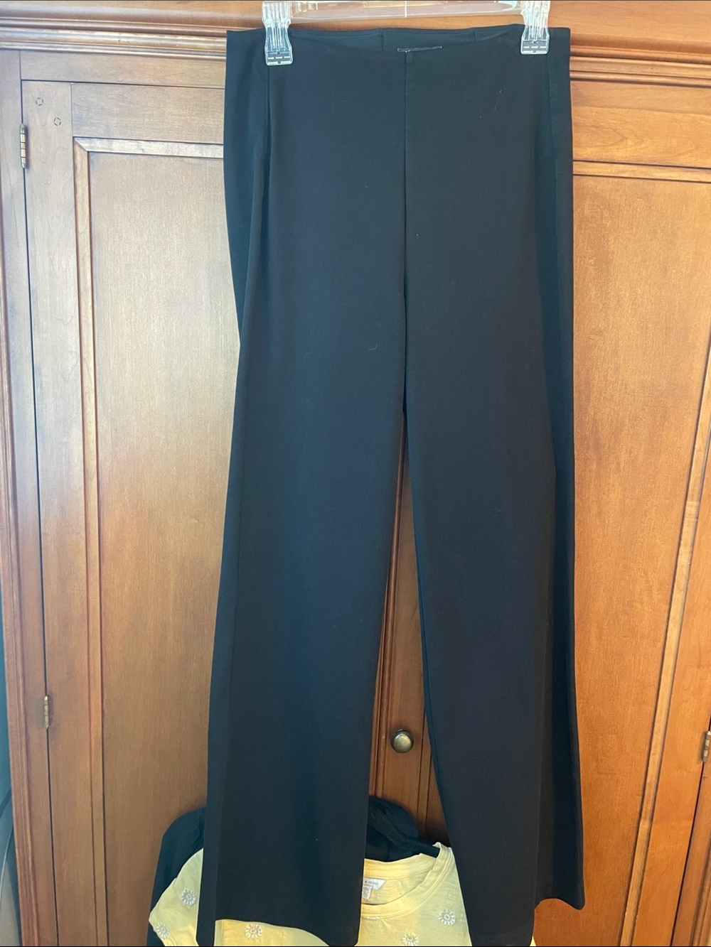 A.Z.I New York size 6 black pull on high waisted flare boutique quality nwot
